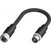 Kabel pro snímače a ovladače, A: Vnitřní, A: M12, Rovný 12, B: M12, Přímý, B: Vnější, 30V 8, IP67 RS PRO 5 m Kabel pro snímače a ovladače, A: Vnitřní, A: M12, Rovný 12, B: M12, Přímý, B: Vnější, 30V 8, IP67 RS PRO 5 m