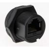 RS PRO Konektor RJ45, řada: GTC Sealed Vnitřní Cat5e, Rovný, Montáž do panelu Stíněné, počet portů: 1portový RS PRO Konektor RJ45, řada: GTC Sealed Vnitřní Cat5e, Rovný, Montáž do panelu Stíněné, počet portů: 1portový