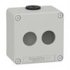 Schneider Electric Pouzdro, řada: Harmony IP65, IP66, IP69 barva Šedá IK07 barva Šedá Tlakově litý zinek 80 mm 80 mm 80