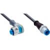 Kabel konektoru, A: Vnitřní, A: M12, Pravoúhlý 5, B: M12, Přímý, B: Vnější, 800V 5, IP65, IP66K, IP67, řada: YI2A15 SICK