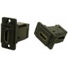 Cliff CP30753 HDMI adaptér zásuvka, vestavná černá 1 ks