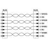 Phoenix Contact 1403934 RJ45 síťové kabely, propojovací kabely CAT 5 S/FTP 10.00 m modrá stíněný 1 ks Phoenix Contact 1403934 RJ45 síťové kabely, propojovací kabely CAT 5 S/FTP 10.00 m modrá stíněný 1 ks