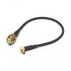 Koaxiální kabel, řada: MCX, SMA RG174/U, Černá Polytetrafluorethylén, vnější průměr: 2.7 mm OD 152.4 mm 50 Ω Wurth Koaxiální kabel, řada: MCX, SMA RG174/U, Černá Polytetrafluorethylén, vnější průměr: 2.7 mm OD 152.4 mm 50 Ω Wurth