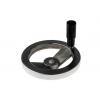 RS PRO Stříbrná Odlévaný hliník Ruční kolo 140 mm RS PRO Stříbrná Odlévaný hliník Ruční kolo 140 mm
