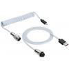Akyga USB kabel USB 2.0 USB-C ® zástrčka, USB-A zástrčka 3.00 m bílá opletený, spirálový kabel AK-USB-48 Akyga USB kabel USB 2.0 USB-C ® zástrčka, USB-A zástrčka 3.00 m bílá opletený, spirálový kabel AK-USB-48