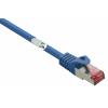 Renkforce RF-4981664 RJ45 síťové kabely, propojovací kabely CAT 6 S/FTP 2.00 m modrá s ochranou, pozlacené kontakty, samozhášecí 1 ks Renkforce RF-4981664 RJ45 síťové kabely, propojovací kabely CAT 6 S/FTP 2.00 m modrá s ochranou, pozlacené kontakty, samozhášecí 1 ks