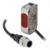 Omron Fotoelektrický snímač, řada: E3AS Červené světlo Konektor odbočný M12, výstup: PnP Infračervený laser