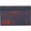 CSB Battery GP 672 Standby USV GP672F1 olověný akumulátor 6 V 7.2 Ah olověný se skelným rounem (š x v x h) 151 x 101 x 34 mm plochý konektor 4,8 mm, plochý