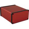 Hliníkové pouzdro 1455 Hammond Electronics 120 x 103 x 53 , červená Hliníkové pouzdro 1455 Hammond Electronics 120 x 103 x 53 , červená