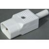 Bulgin Konektor IEC C14, orientace těla: Rovný, Kabel Vnější, 250V 10A Bulgin Konektor IEC C14, orientace těla: Rovný, Kabel Vnější, 250V 10A