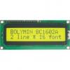 LCD displej BC1602A, 2×16 znaků, STN reflexní, 80×36×9 mm