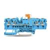 WAGO Testovací přerušení svorkovnice 2202-1874, řada: TOPJOB S, 300V Modrá 2.5mm² 1 Zásuvný IECEx/ATEX/CSA