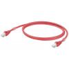 Weidmüller 1166030100 RJ45 síťové kabely, propojovací kabely CAT 6A S/FTP 10.00 m červená samozhášecí 1 ks Weidmüller 1166030100 RJ45 síťové kabely, propojovací kabely CAT 6A S/FTP 10.00 m červená samozhášecí 1 ks