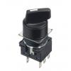 Idec Tlačítkový spínač, řada: LB IP65 DPDT Udržované Osvětlené 16 mm 30 V dc