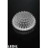 Čočka LED, řada: G2-ROSE-UV 1cestná Střední úhel vyzařování 25 ° 56 mm v prům. Čirá Silikon Čtvercový Ledil Čočka LED, řada: G2-ROSE-UV 1cestná Střední úhel vyzařování 25 ° 56 mm v prům. Čirá Silikon Čtvercový Ledil