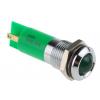 Indikátor pro montáž do panelu Prominentní barva Zelená, 12V RS PRO, IP67 Indikátor pro montáž do panelu Prominentní barva Zelená, 12V RS PRO, IP67