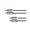 Kabel 2x Cinch konektor/2x Cinch konektor 1m KRUGER & MATZ KM1213 Basic Kabel 2x Cinch konektor/2x Cinch konektor 1m KRUGER & MATZ KM1213 Basic