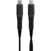 Leba Innovation Nabíjecí kabel USB USB-C ® zástrčka, USB-C ® zástrčka 1.20 m černá opletený NCABLE-LE-UC-UC-1.2M Leba Innovation Nabíjecí kabel USB USB-C ® zástrčka, USB-C ® zástrčka 1.20 m černá opletený NCABLE-LE-UC-UC-1.2M