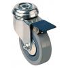 313927 Guitel Hervieu Brzděné otočné 80 kg 120 mm, Pryž 313927 Guitel Hervieu Brzděné otočné 80 kg 120 mm, Pryž