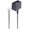 Shiverpeaks telefonní adaptér [1x RJ45 zástrčka 8p4c - 1x telefonní zásuvka TAE-NFN] 0.15 m černá
