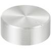TRU COMPONENTS TC-11696464 otočný knoflík s označením stříbrná (Ø x v) 25 mm x 10 mm hliník, plast 1 ks