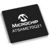 Microchip Mikrokontrolér ATSAME70Q21A-AN 32 bit, standard: AEC-Q100 ARM Cortex-M7 300 MHz 2MB Blesk 384 kB RAM, počet