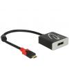 Delock USB 2.0 adaptér [1x USB-C® zástrčka - 1x zásuvka DisplayPort] 63312 0.2 m