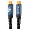Kabel USB 4.0 Version 2.0, 80 Gbps, 240 W, 1 m, rovný Kabel USB 4.0 Version 2.0, 80 Gbps, 240 W, 1 m, rovný