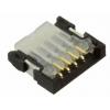 Molex Konektor FPC, řada: 501461, počet kontaktů: 4, počet řad: 1, rozteč: 0.5 mm Vnitřní, orientace těla: Pravý úhel,