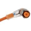 Kabel ovladače snímače, A: Vnitřní, A: Pravoúhlý 4, B: Volný konec, B: Neuzavřený, 32V, IP67, IP69K, řada: PRKWT Lumberg