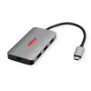 Rozbočovač USB 14.02.5038-10, standard: USB 3.2 USB, počet portů USB: 4 Sběrnice USB 100 mm Roline Rozbočovač USB 14.02.5038-10, standard: USB 3.2 USB, počet portů USB: 4 Sběrnice USB 100 mm Roline