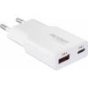 VOLTCRAFT UC-1C1A25W01 USB nabíječka 25 W 1x USB A , 1x USB-C® Rychlé nabíjení, Power Delivery 3.0 bílá GaN VOLTCRAFT UC-1C1A25W01 USB nabíječka 25 W 1x USB A , 1x USB-C® Rychlé nabíjení, Power Delivery 3.0 bílá GaN