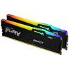 Kingston FURY Beast RGB Sada RAM pro PC DDR5 16 GB 2 x 8 GB Bez ECC 5600 MHz 288pin DIMM CL36 KF556C36BBEAK2-16