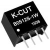 DC-DC měnič K-CUT B0512S-1W, 5 V → 12 V, 1 W, izolovaný DC-DC měnič K-CUT B0512S-1W, 5 V → 12 V, 1 W, izolovaný