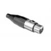 Amphenol Industrial Konektor XLR, barva Černá, Stříbrná, počet kontaktů: 4, orientace těla: Rovný Vnitřní, pokovení: Amphenol Industrial Konektor XLR, barva Černá, Stříbrná, počet kontaktů: 4, orientace těla: Rovný Vnitřní, pokovení: