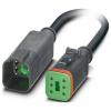 Phoenix Contact SAC-6P-DTMS/ 0,3-PUR/DTFS Kabel pro senzor/aktor, 1415035, piny: 6, 0.3 m, 1 ks Phoenix Contact SAC-6P-DTMS/ 0,3-PUR/DTFS Kabel pro senzor/aktor, 1415035, piny: 6, 0.3 m, 1 ks