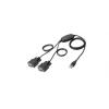 Sériový redukční kabel USB Digitus USB typu A Vnější DB9 Vnější Sériový redukční kabel USB Digitus USB typu A Vnější DB9 Vnější
