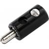 RS PRO Banánek, 30V, 32A, Černá, Vnější Pájecí, materiál kontaktu: Mosaz, délka: 11.4 mm, pokovení kontaktu: Nikl RS PRO Banánek, 30V, 32A, Černá, Vnější Pájecí, materiál kontaktu: Mosaz, délka: 11.4 mm, pokovení kontaktu: Nikl
