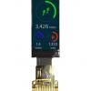 Barevný displej LCD MDT0096A2IS-SPI, řada: MDT0096A2IS-SPI 0.96 in 80 x 160 pixel podsvícení LED rozhraní SPI Midas