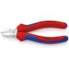 Boční řezačka, celková délka: 140mm, Vícesložková rukojeť S kuželkou kapacita řezání 4 mm, číslo modelu: Knipex Knipex