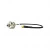Koaxiální kabel, řada: FME, MMCX RG174, Černá Polyvinylchlorid, vnější průměr: 2.7 mm OD 100 mm 50 Ω Siretta S koncovkou