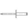 trhací nýt TOOLCRAFT 160150, (Ø x d) 4 mm x 16 mm, hliník, 500 ks