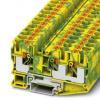 Phoenix Contact Zemnicí svorkovnice 3208745, řada: PT 10 Zelená, Žlutá 16mm² 1 Zásuvný IECEx, ATEX Phoenix Contact Zemnicí svorkovnice 3208745, řada: PT 10 Zelená, Žlutá 16mm² 1 Zásuvný IECEx, ATEX