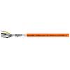 Helukabel TOPSERV® 112 servo kabel 4 G 2.50 mm² + 2 x 0.50 mm² oranžová 707223 500 m