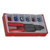 Krimpovací nástroj, řada: TTC Teng Tools, pro použití s: Izolované svorky, neizolované svorky Krimpovací nástroj, řada: TTC Teng Tools, pro použití s: Izolované svorky, neizolované svorky