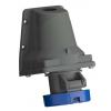 Amphenol Industrial Průmyslový napájecí konektor, řada: Easy & Safe, IP67, Nástěnná barva Modrá, 16 A 2P+PE, 230 V