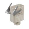 HDC enclosures, Size: HQ, Protection degree: IP 65, Coupling housing, Side-locking clamp on lower side, Standard, Size of cable entries: PG 16 HDC HQP KOLU HDC enclosures, Size: HQ, Protection degree: IP 65, Coupling housing, Side-locking clamp on lower side, Standard, Size of cable entries: PG 16 HDC HQP KOLU