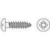 TOOLCRAFT 1069685 půlkulaté šrouby 4 mm 35 mm křížová drážka Pozidriv 88096 nerezová ocel A2 1000 ks