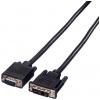 Roline DVI kabel DVI-D 18 + 1 pól Zástrčka, Zástrčka HDMI-A 10.00 m če...