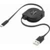 Renkforce USB kabel USB 2.0 USB-A zástrčka, USB Micro-B zástrčka 0.80 m černá RF-4352332